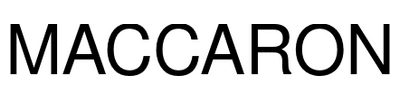 maccaron.in Logo